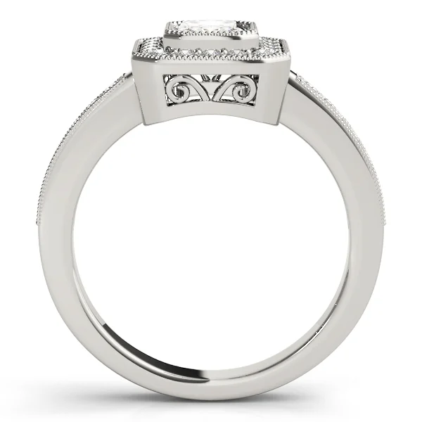 ENGAGEMENT RINGS HALO EMERALD - Image 2