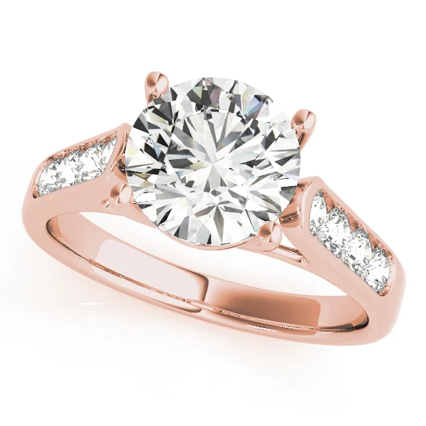 Channel Set Trellis Engagement Rings - Image 9