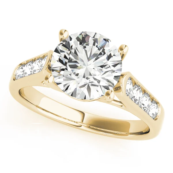 Channel Set Trellis Engagement Rings - Image 5