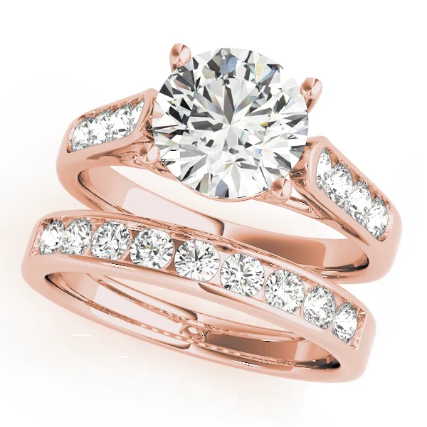Channel Set Trellis Engagement Rings - Image 11