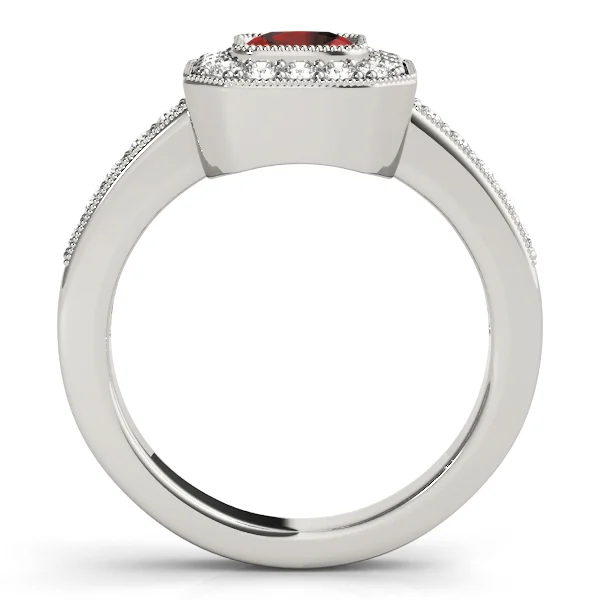 ENGAGEMENT RINGS HALO SQUARE & CUS - Image 11