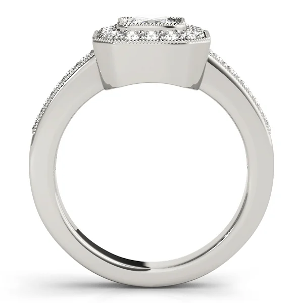 ENGAGEMENT RINGS HALO SQUARE & CUS - Image 2