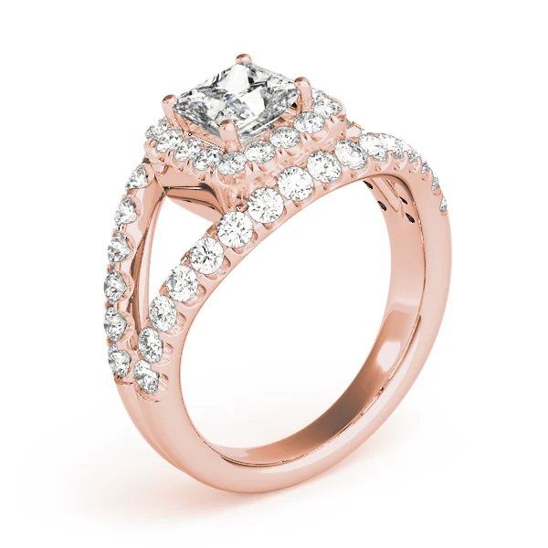 ENGAGEMENT RINGS HALO SQUARE & CUS - Image 12