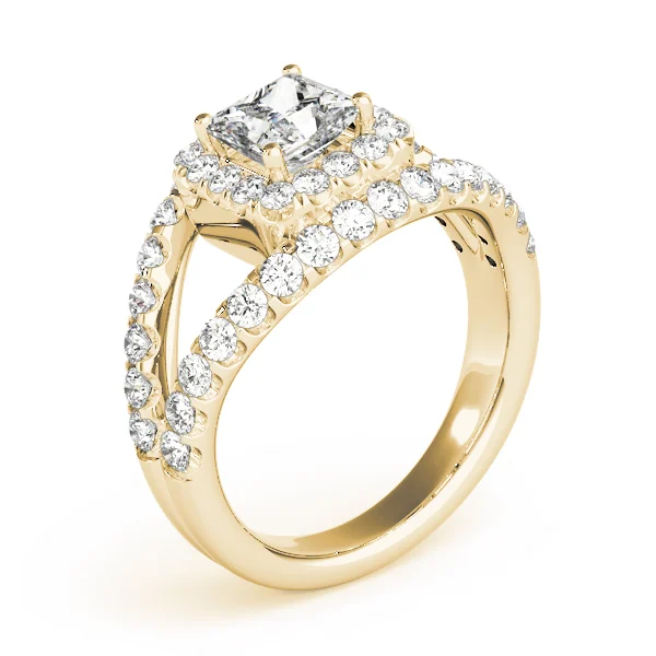 ENGAGEMENT RINGS HALO SQUARE & CUS - Image 8