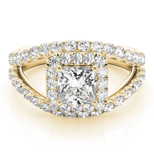 ENGAGEMENT RINGS HALO SQUARE & CUS - Image 7