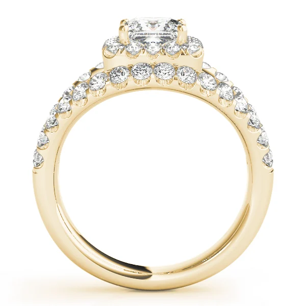ENGAGEMENT RINGS HALO SQUARE & CUS - Image 6