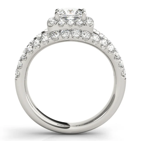ENGAGEMENT RINGS HALO SQUARE & CUS - Image 2