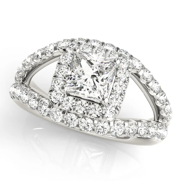 ENGAGEMENT RINGS HALO SQUARE & CUS