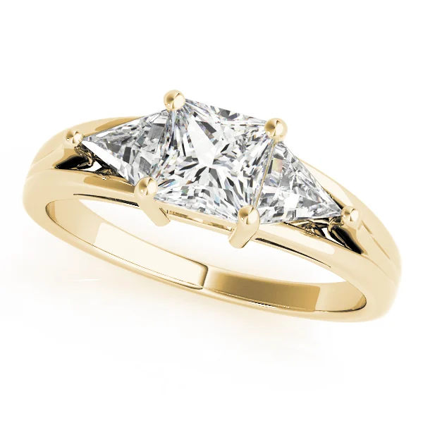ENGAGEMENT RINGS 3 STONE PRINCESS - Image 5