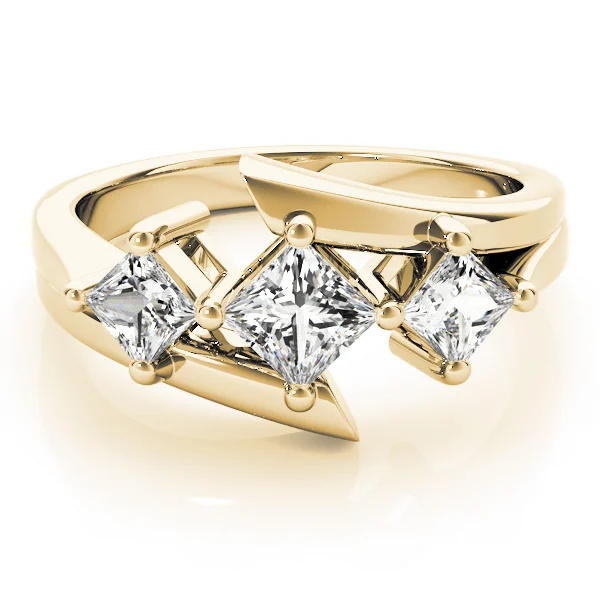 ENGAGEMENT RINGS 3 STONE PRINCESS - Image 7