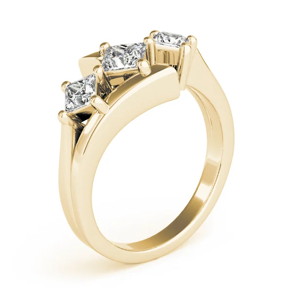 ENGAGEMENT RINGS 3 STONE PRINCESS - Image 8