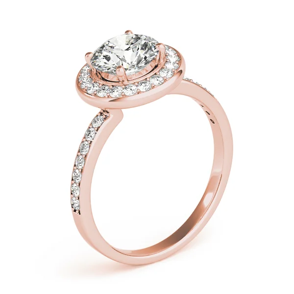 ENGAGEMENT RINGS HALO ROUND - Image 12