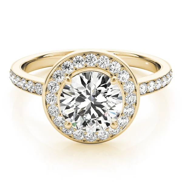 ENGAGEMENT RINGS HALO ROUND - Image 7