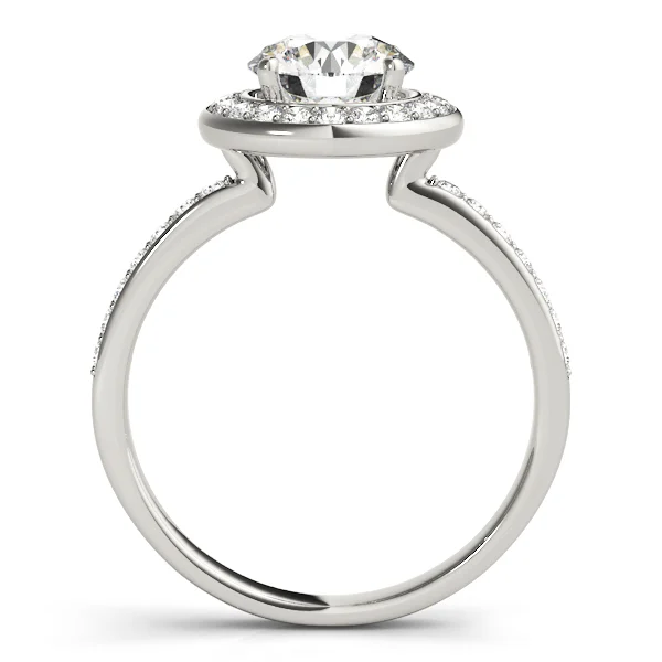 ENGAGEMENT RINGS HALO ROUND - Image 2