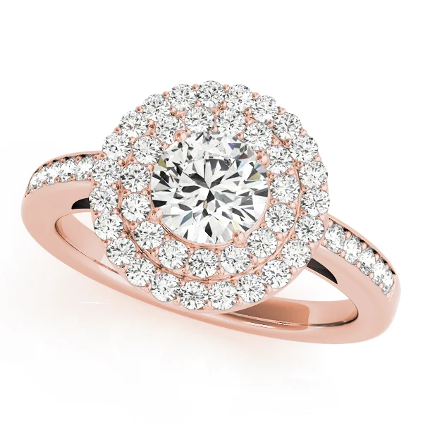 ENGAGEMENT RINGS HALO ROUND - Image 9