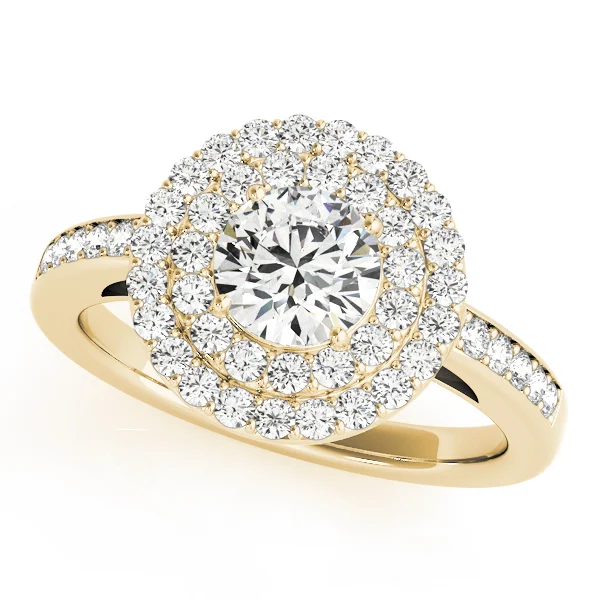ENGAGEMENT RINGS HALO ROUND - Image 5