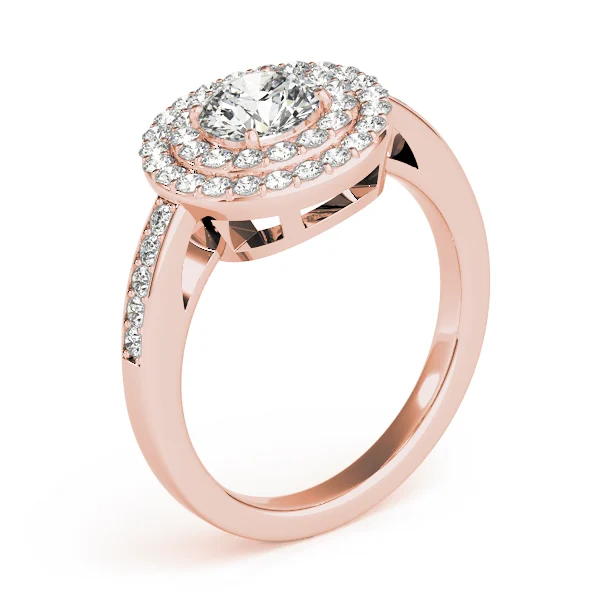 ENGAGEMENT RINGS HALO ROUND - Image 12