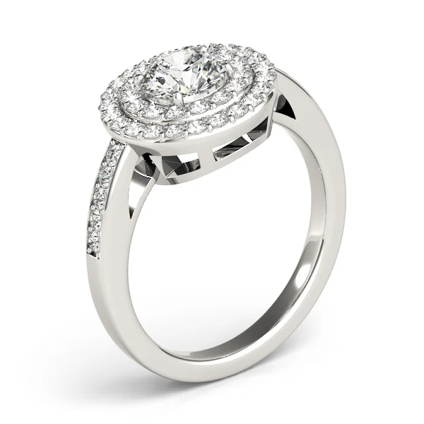 ENGAGEMENT RINGS HALO ROUND - Image 4