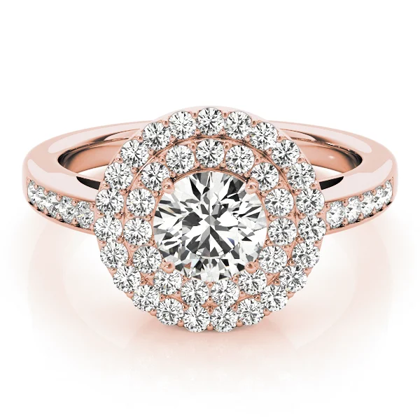 ENGAGEMENT RINGS HALO ROUND - Image 11