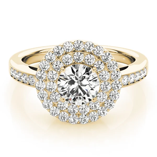 ENGAGEMENT RINGS HALO ROUND - Image 7