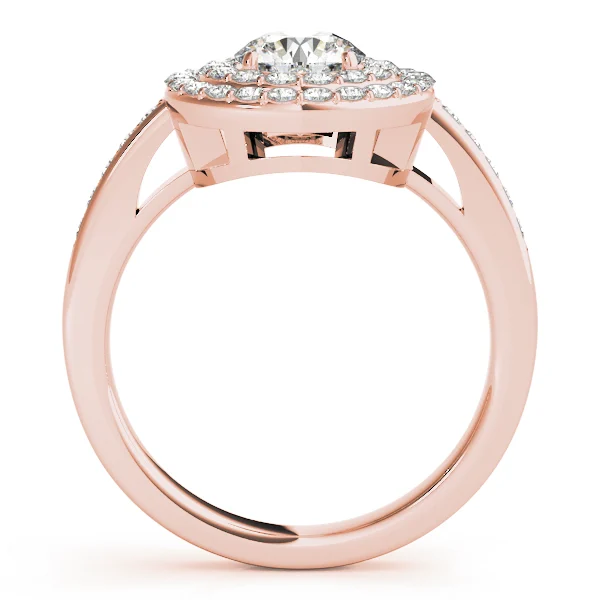 ENGAGEMENT RINGS HALO ROUND - Image 10
