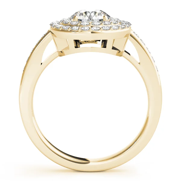 ENGAGEMENT RINGS HALO ROUND - Image 6