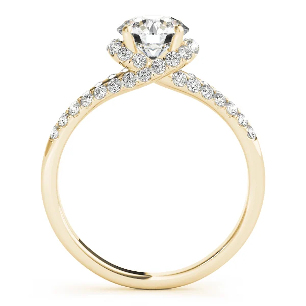 Multirow Split Shank Halo Engagement Rings - Image 6