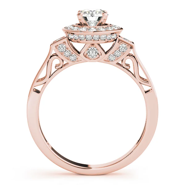ENGAGEMENT RINGS HALO ROUND - Image 10