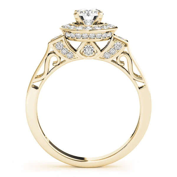 ENGAGEMENT RINGS HALO ROUND - Image 6