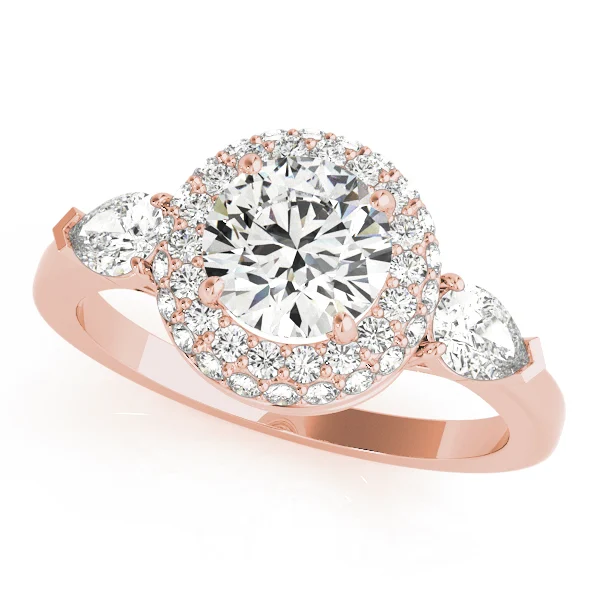 ENGAGEMENT RINGS HALO ROUND - Image 9
