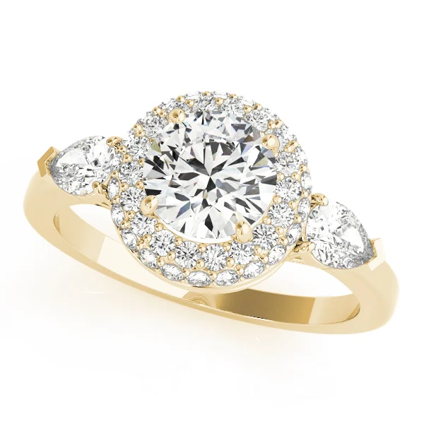 ENGAGEMENT RINGS HALO ROUND - Image 5