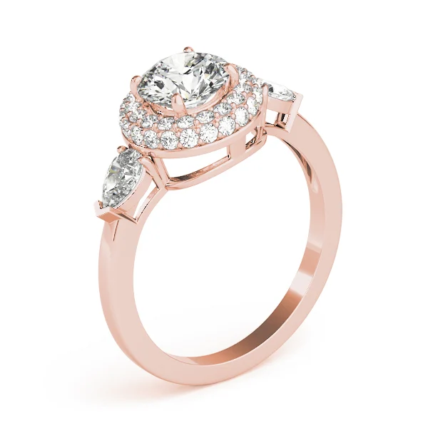 ENGAGEMENT RINGS HALO ROUND - Image 12