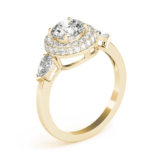ENGAGEMENT RINGS HALO ROUND - Image 8