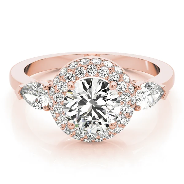 ENGAGEMENT RINGS HALO ROUND - Image 11
