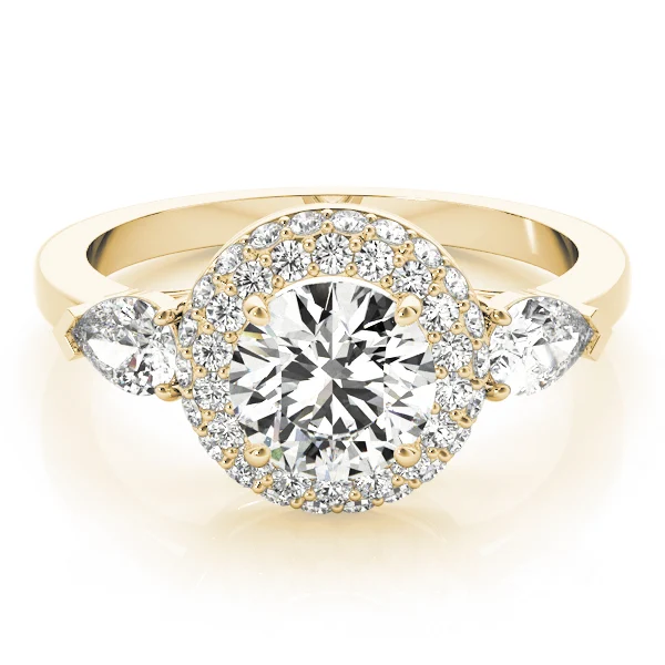 ENGAGEMENT RINGS HALO ROUND - Image 7
