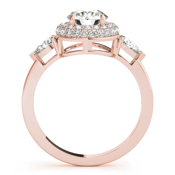 ENGAGEMENT RINGS HALO ROUND - Image 10