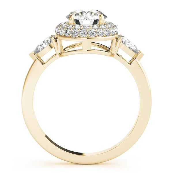 ENGAGEMENT RINGS HALO ROUND - Image 6