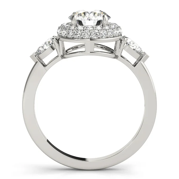 ENGAGEMENT RINGS HALO ROUND - Image 2