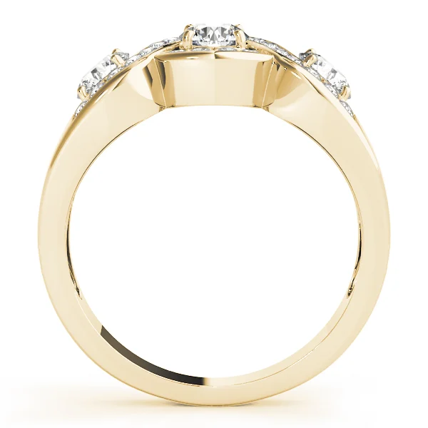 Infinity Twisted Channel Set Engagement Rings - Image 6