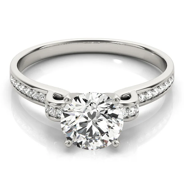 ENGAGEMENT RINGS SINGLE ROW PRONG - Image 3