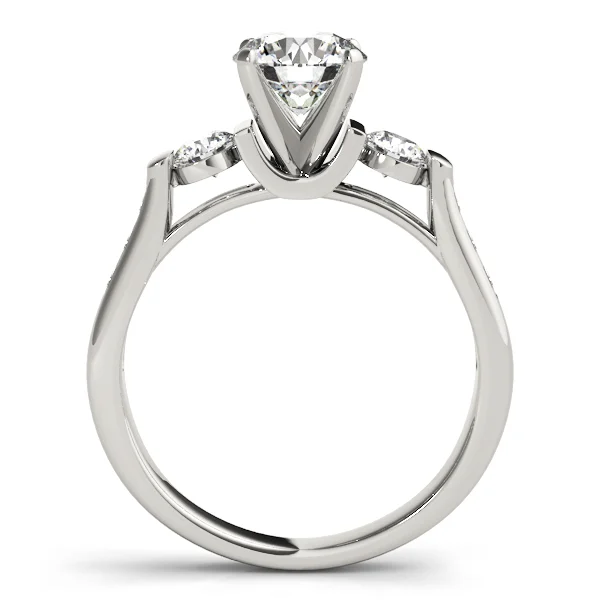 ENGAGEMENT RINGS 3 STONE ROUND - Image 2