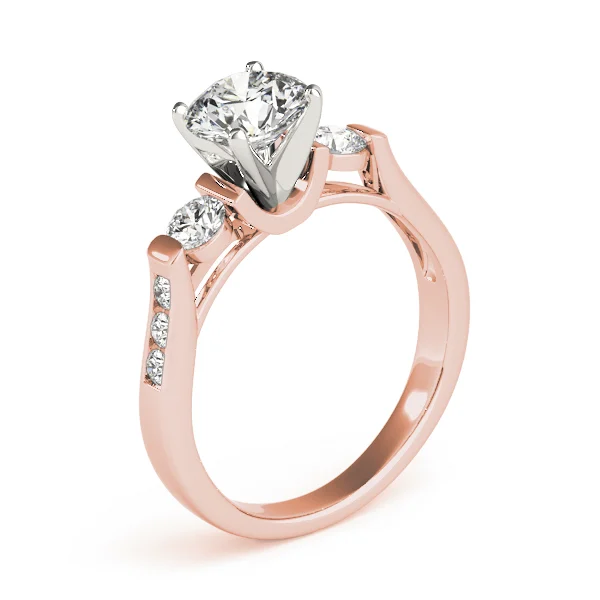 ENGAGEMENT RINGS 3 STONE ROUND - Image 12