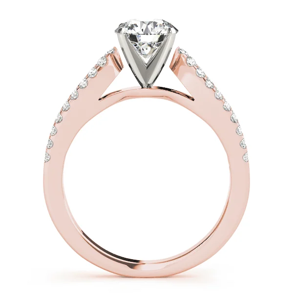 Split Band Cathedral Engagement Ring - Image 10