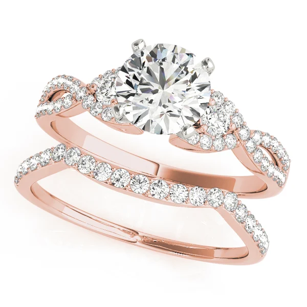 Bypass Multirow Twisted Engagement Ring - Image 9