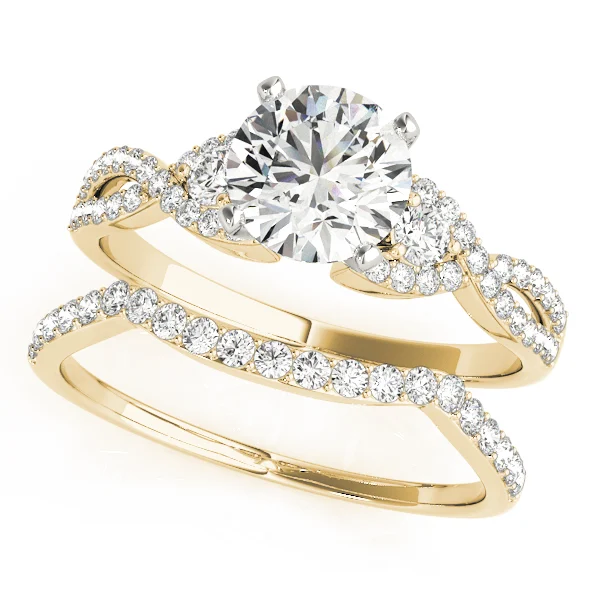 Bypass Multirow Twisted Engagement Ring - Image 6