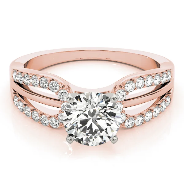 Multirow Split Shank Engagement Ring - Image 11