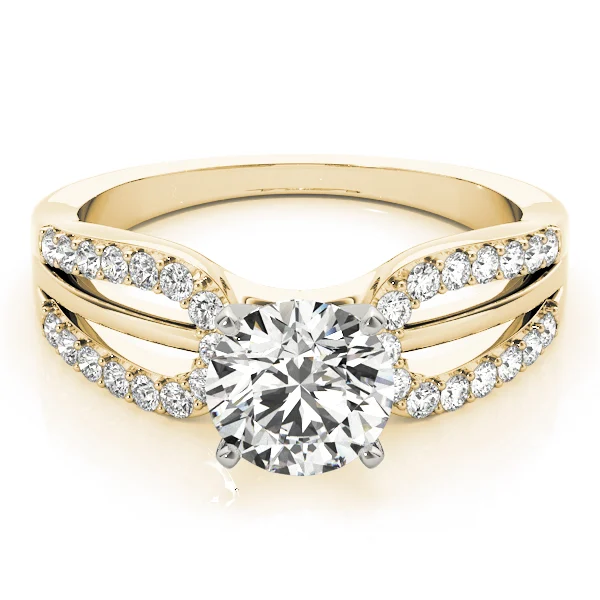 Multirow Split Shank Engagement Ring - Image 7