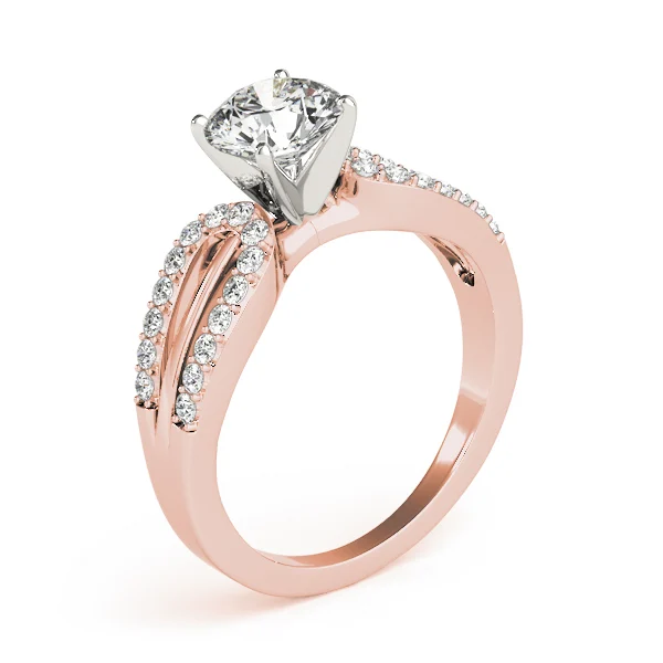 Multirow Split Shank Engagement Ring - Image 12