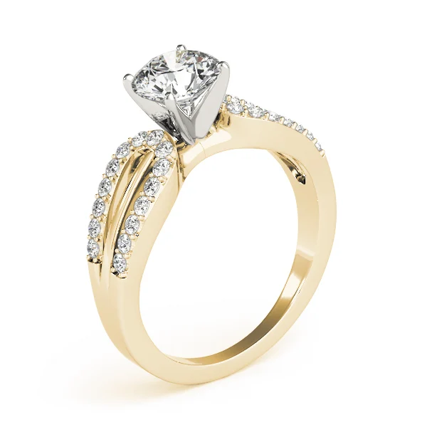 Multirow Split Shank Engagement Ring - Image 8