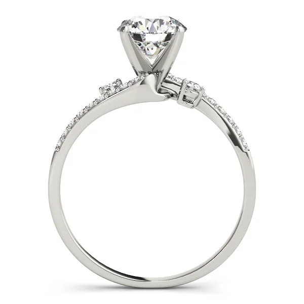 Bypass Single Row Engagement Ring - Image 2